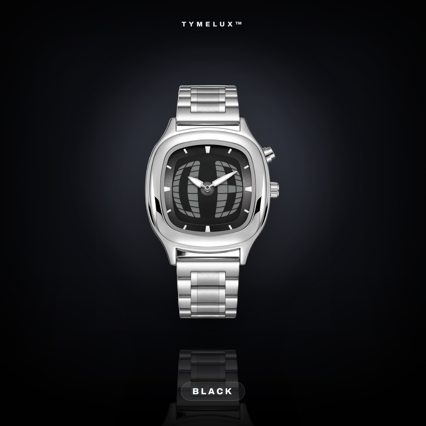 TYMELUX Y2K Globe Watch - Black